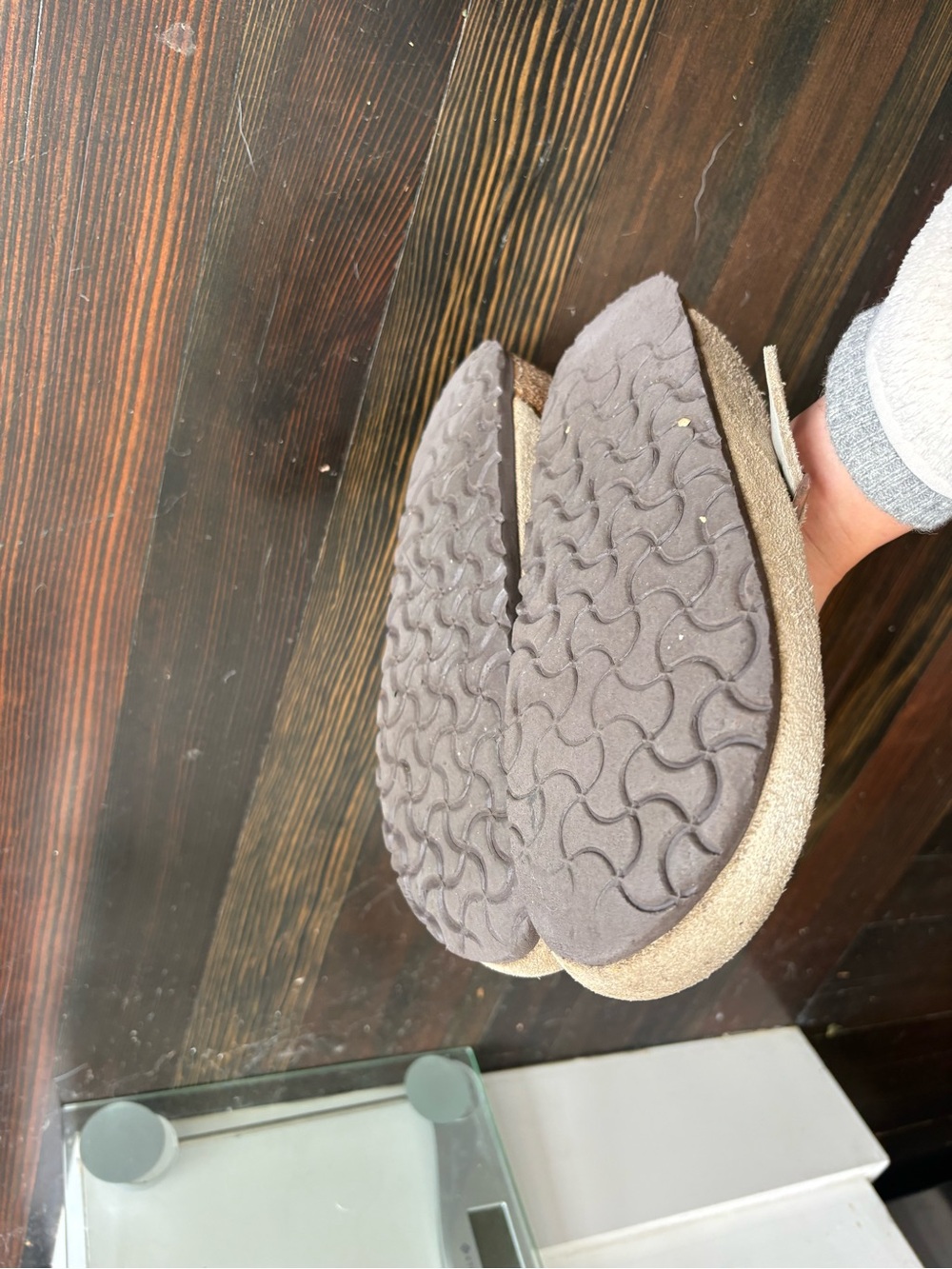 Birkenstock Boston Suede Clogs in Light Brown/Tan size 37 classic leather - Picture 3 of 10